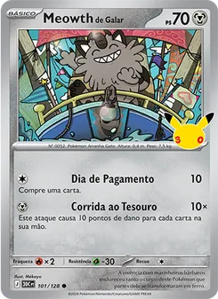 Carta Galarian Meowth