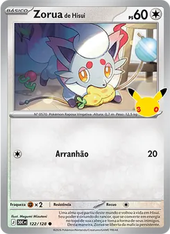 Carta Hisuian Zorua