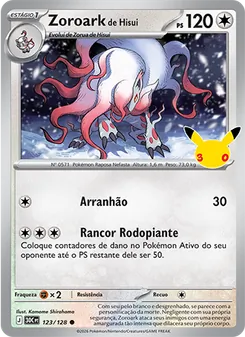 Carta Hisuian Zoroark