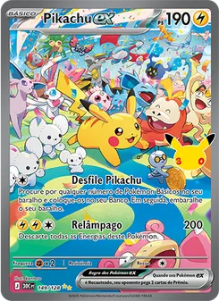 Carta Pikachu ex