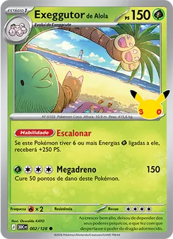 Carta Alolan Exeggutor