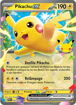 Carta Pikachu ex