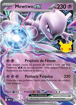 Carta Mewtwo ex