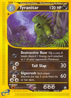 Carta Tyranitar