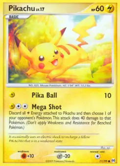 Carta Pikachu