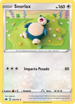 Snorlax CRZ 109/159