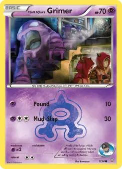 Carta Team Aqua's Grimer
