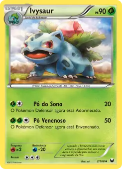 Carta Ivysaur