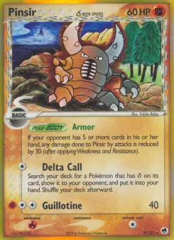 Carta Pinsir δ