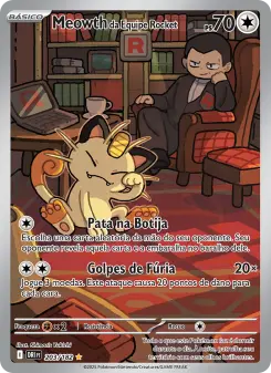 Team Rocket's Meowth DRI 203/182