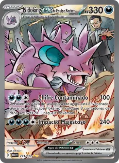 Team Rocket's Nidoking ex DRI 233/182