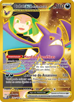 Team Rocket's Crobat ex DRI 242/182
