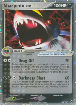 Cartas de Sharpedo