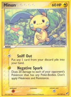 Cartas de Minun