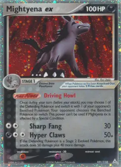 Cartas de Mightyena