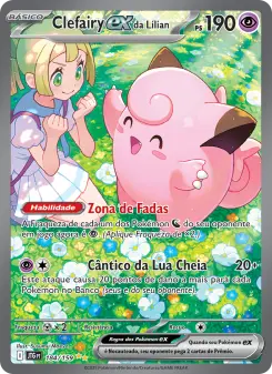Lillie's Clefairy ex JTG 184/159