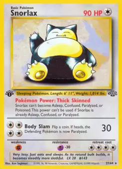 Carta Snorlax