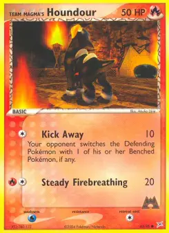 Carta Team Magma's Houndour
