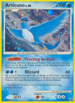Carta Articuno