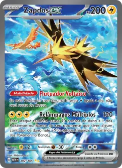 Zapdos ex MEW 202/165