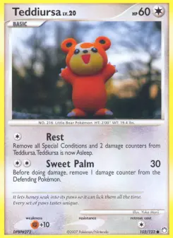 Carta Teddiursa