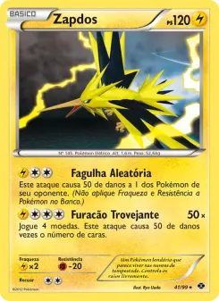 Carta Zapdos