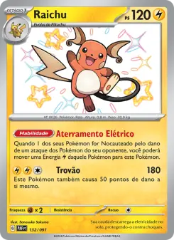Raichu PAF 132/091