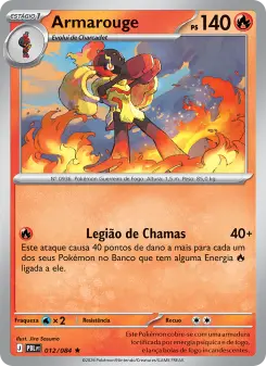 Carta Armarouge da coleção Pitch Black