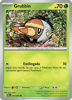Carta Grubbin da coleção Pitch Black