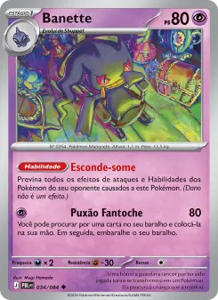 Carta Banette da coleção Pitch Black