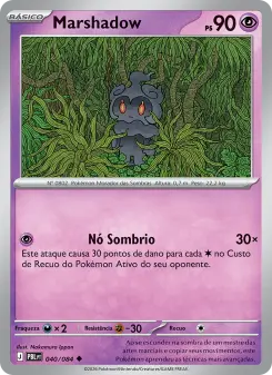 Carta Marshadow da coleção Pitch Black