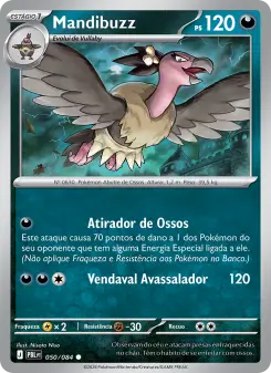 Carta Mandibuzz da coleção Pitch Black