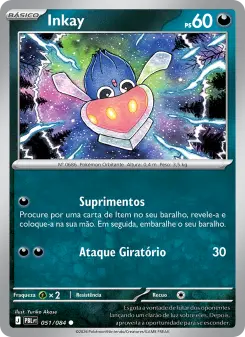 Carta Inkay da coleção Pitch Black
