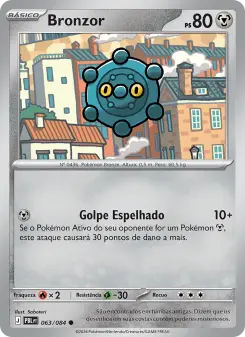 Carta Bronzor da coleção Pitch Black