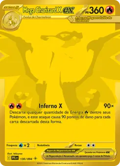 Mega Charizard X ex PFL 130/094