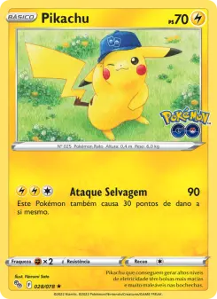 Pikachu PGO 028/078