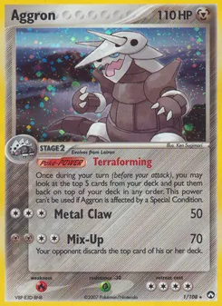 Carta Aggron
