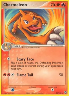 Carta Charmeleon da coleção Power Keepers