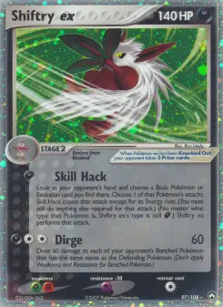 Carta Shiftry ex