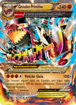 Carta Primal Groudon EX