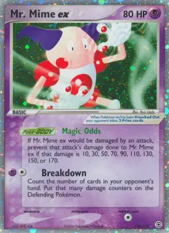 Carta Mr. Mime ex