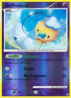 Carta Drifloon da coleção Stormfront