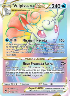 Alolan Vulpix VSTAR SIT 197/195