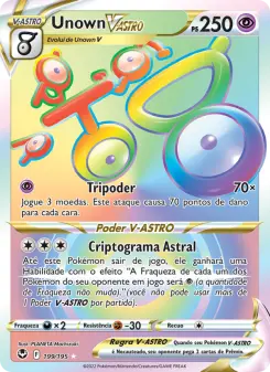 Unown VSTAR SIT 199/195