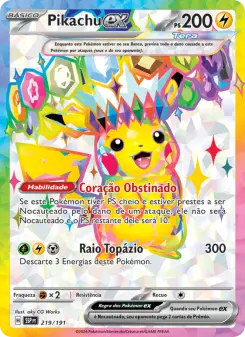 Pikachu ex SSP 219/191