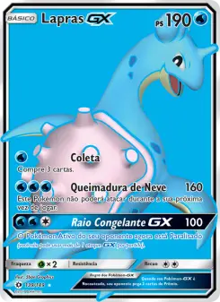 Carta Lapras GX
