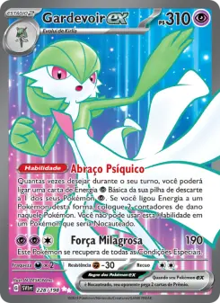 Gardevoir ex 228/198 — versão ultra rara