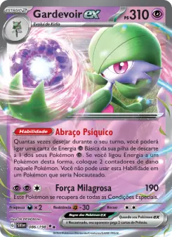 Gardevoir ex 86/198 — versão dupla rara