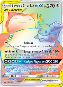 Eevee & Snorlax GX