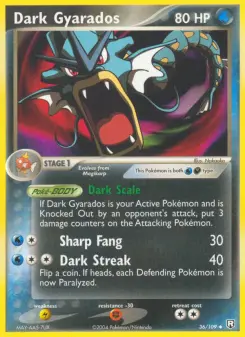 Carta Dark Gyarados